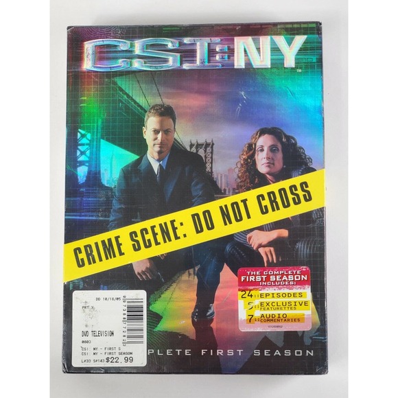 CSI: New York - The Complete First Season DVD 2005 7-Disc Set New Sealed - Picture 1 of 5